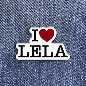 Pin's I Love LELA